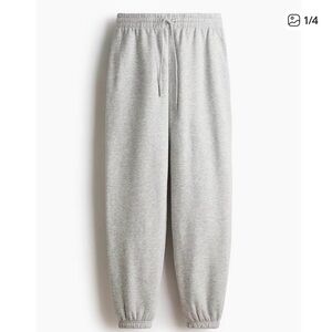 H&M Heather Gray Jogger Sweatpants